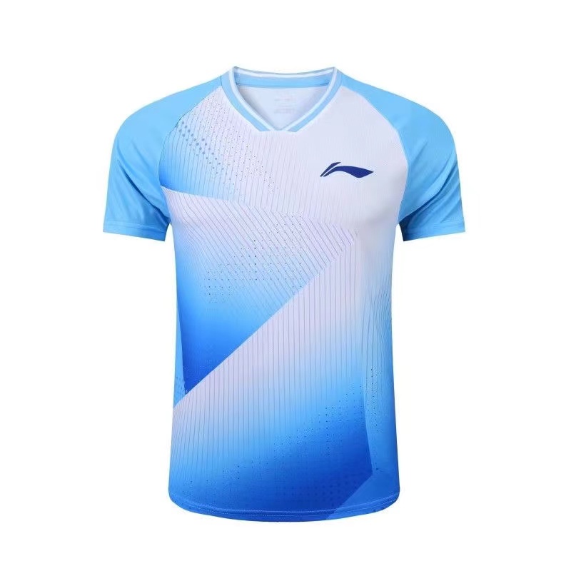 Li Ning Áo Thun Thể Thao Cầu Lông Tay Ngắn Thoáng Khí Nhanh Khô Cho Nam Và Nữ