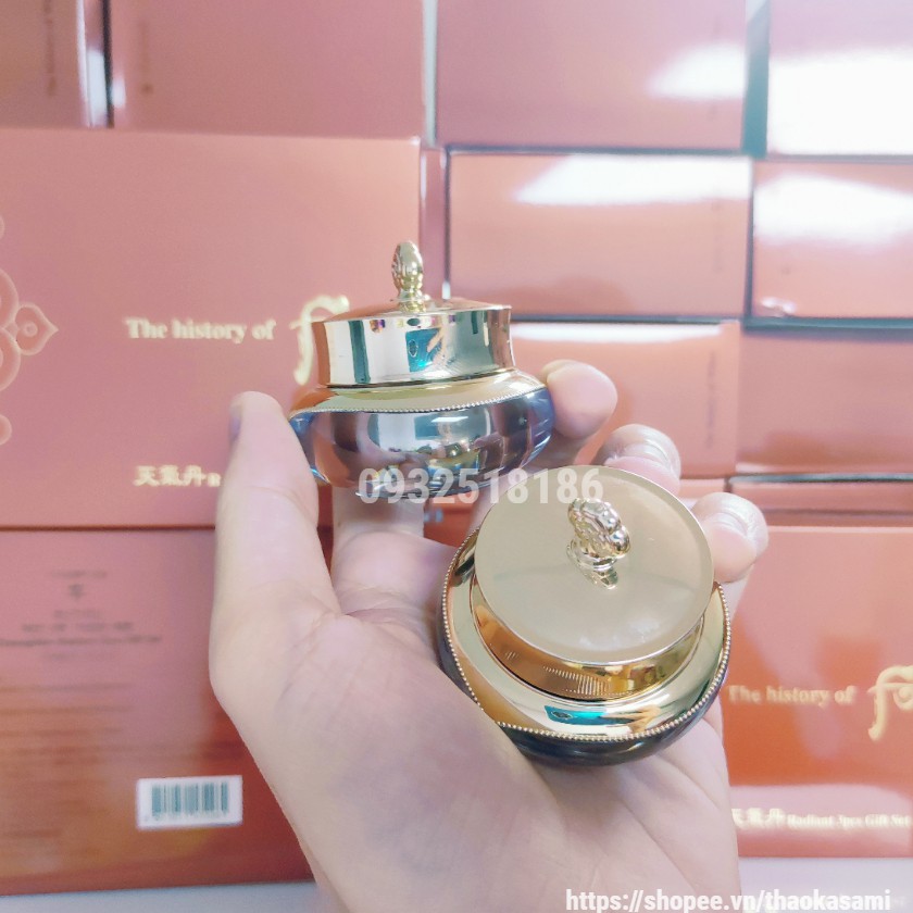 [10Ml]Kem dưỡng Whoo tái sinh chống lão giảm nhăn Whoo Radiant Regenerating Cream [2025]