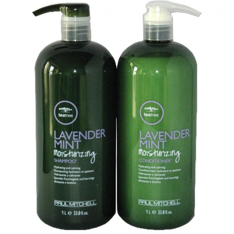 Dầu xả Paul Mitchell Lavender Mint Moisturizing Conditioner cho tóc khô hư tổn 1000ml (USA)