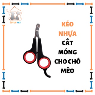 Kéo nhựa cắt móng cho chó mèo