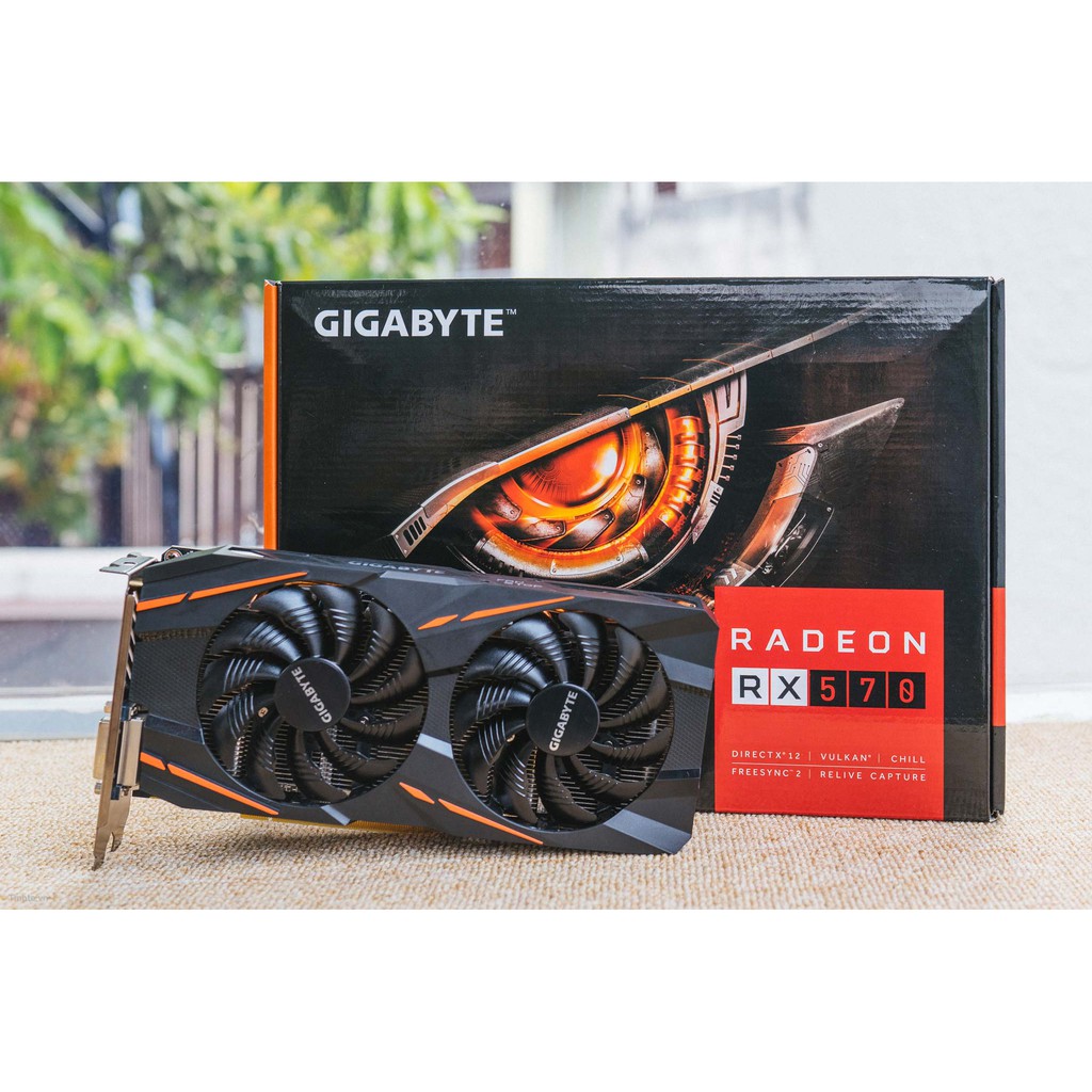 Card màn hình GIGABYTE RX570 Gaming GDDR5 ( New BH 36th )