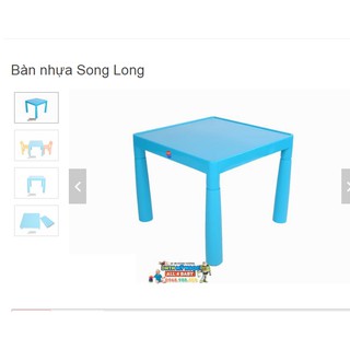 Bàn nhựa song long cho bé