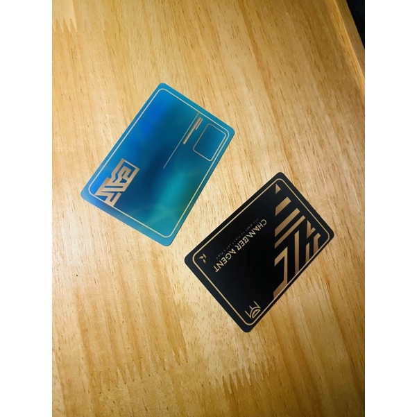 2 card nhựa Chamber Valorant skill