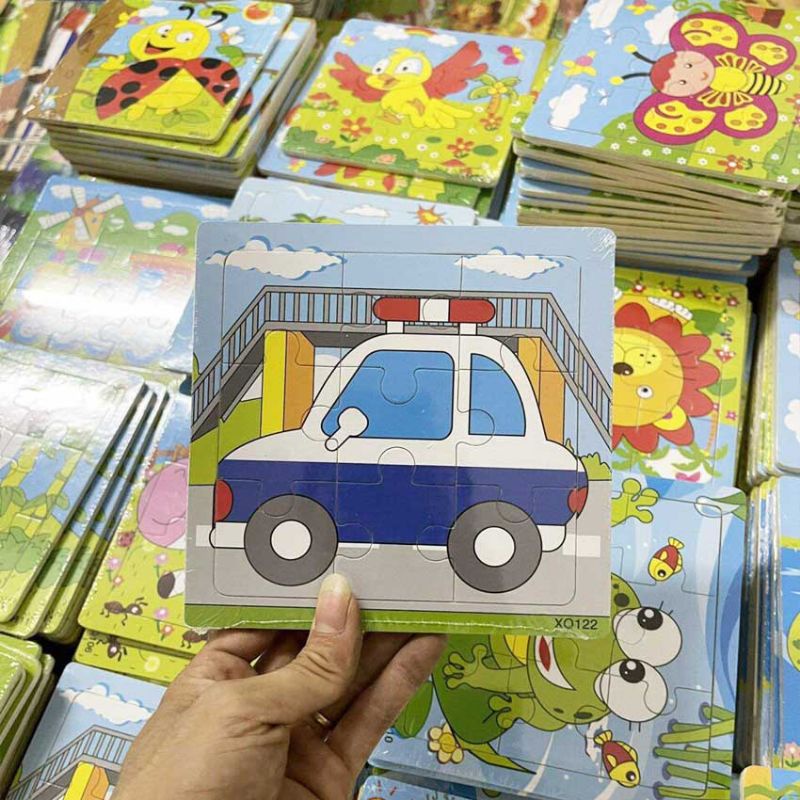 Đồ Chơi Lego ghép hình, Tranh ghép 16, 60 chi tiết Cho bé - Quà Tặng Cho bé rèn tư duy