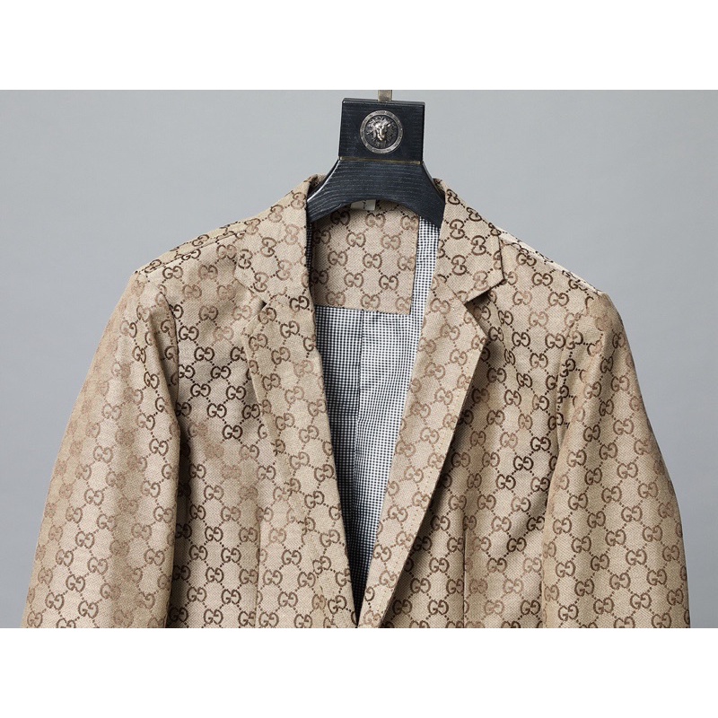 Áo blazer nam thương hiệu Gucci GC cao cấp màu sắc tươi sáng