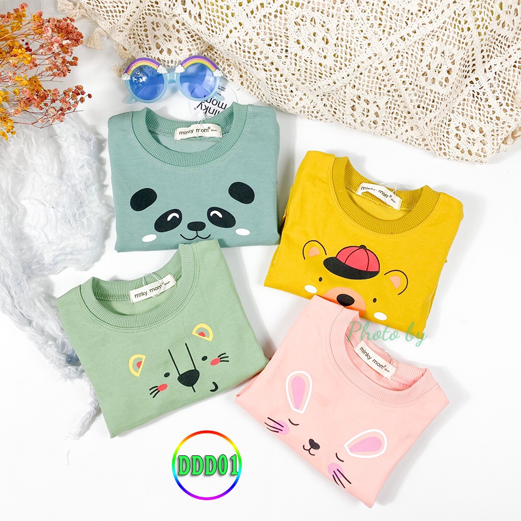 [DDD01] Bộ Dài Tay Da Cá MINKY MOM Cao Cấp, Mềm Mịn, Thoáng Mát, Hàng Chuẩn Loại 1 Dễ Chịu, Thoải Mái Cho Bé