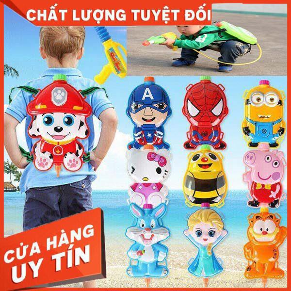 Ba Lô Súng Nước cho bé nhiều hình