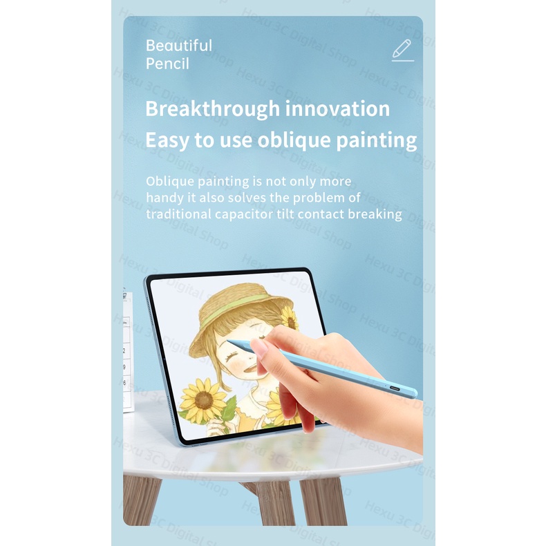 Bút Cảm Ứng Hexu P6 Dành Cho IPad 2018 2020 2021