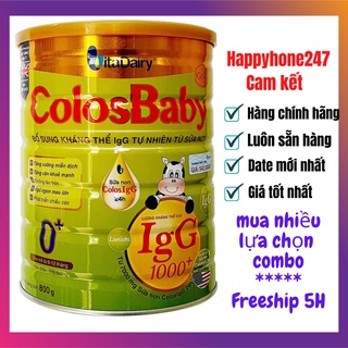 [QR tích điểm] Sữa COLOSBABY IQ Gold DHA 800g Số 0+  Date 10-2023