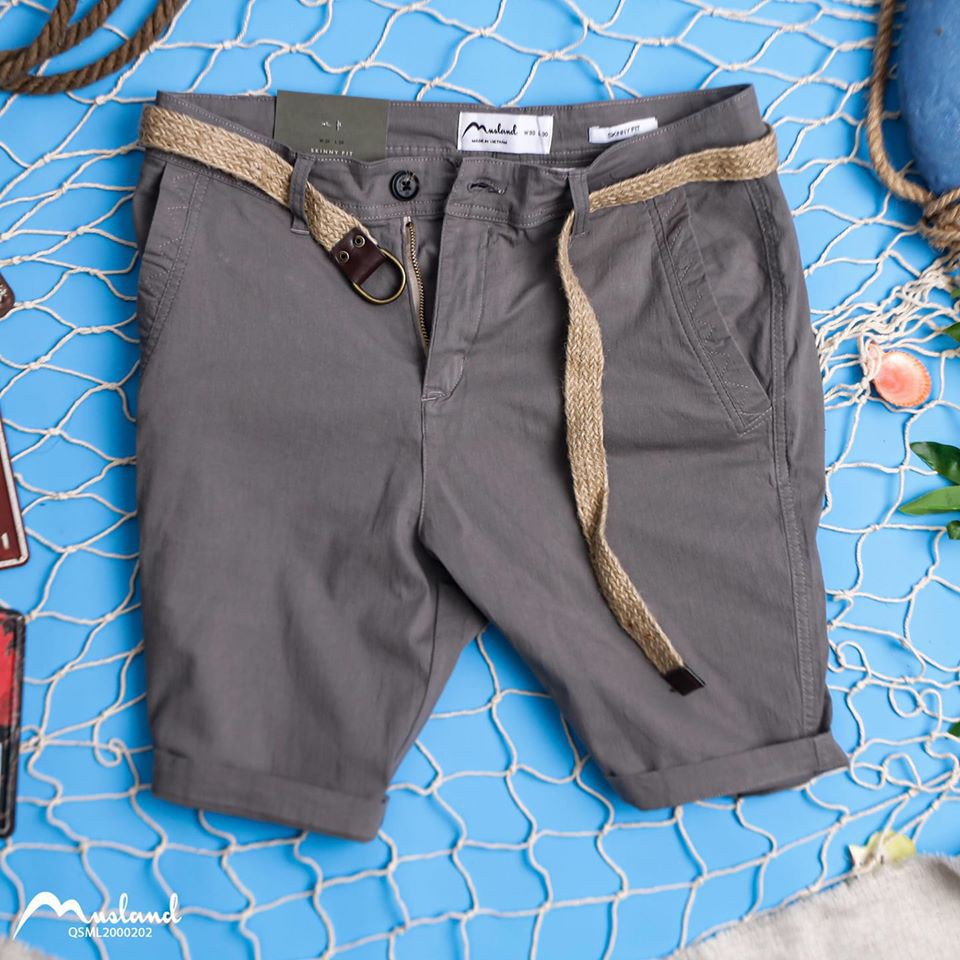 Quần Shorts đũi Musland