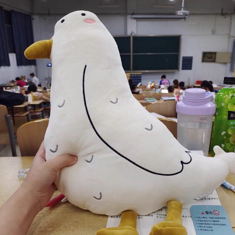 Gấu bông thú nhồi bông hình gấu và vịt chất nhung mềm