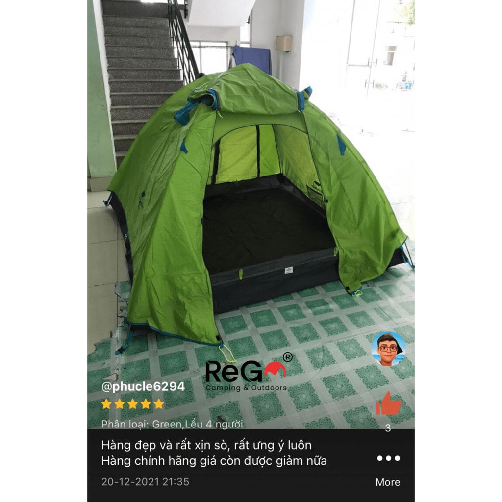 Lều P-Series - Lều 2,3,4 người | Lều cắm trại | Hàng chất lượng, chính hãng thương hiệu NatureHike