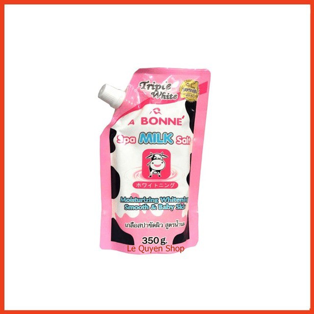 [CHÍNH HÃNG] Muối Tắm Sữa Tẩy Tế Bào Chết A Bonné Spa Milk Salt 350gr