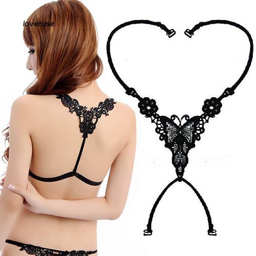 Dây áo ngực hình bướm đính đá gợi cảm
