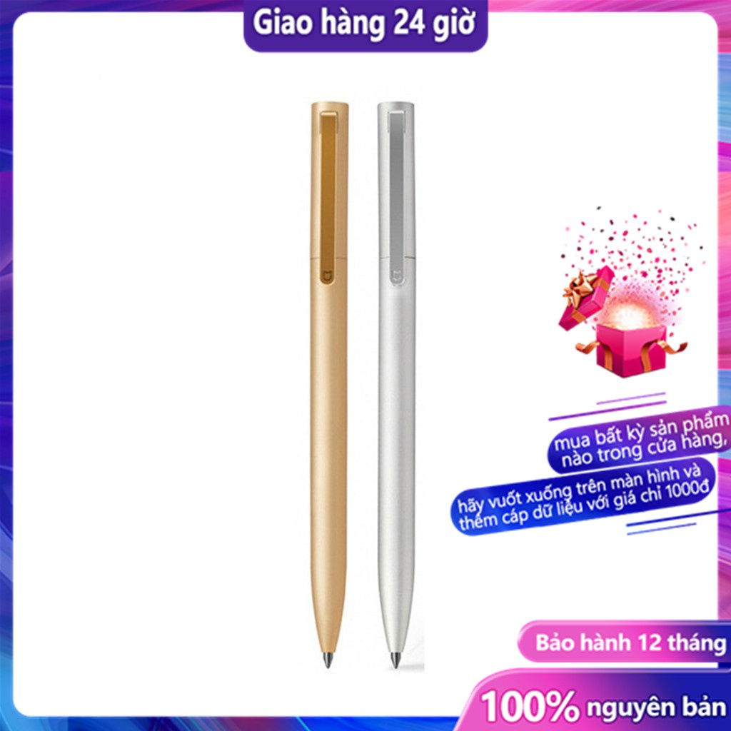 Bút kim loại Xiaomi Mijia Mi Pen 2 mực đen