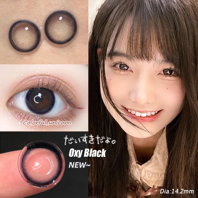 Kính áp tròng Colorhunter Dùng 1 Năm 14.2mm 0 - 8 Độ 1 cặp