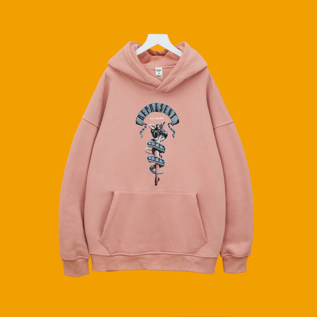 Áo Nỉ Hoodie REPRESENT NGƯỜI RẮN Dogo Store , áo hoodie nam nũ nỉ bông cotton