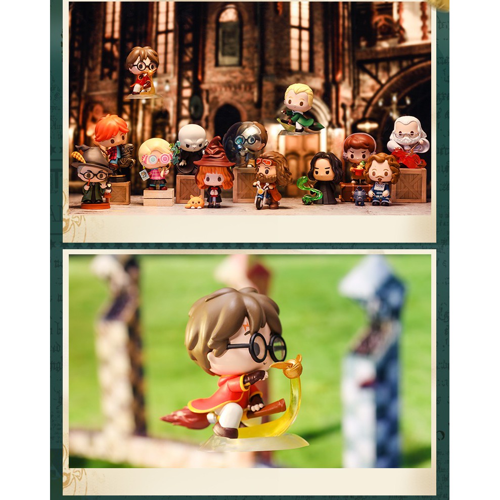 Mô Hình Harry Potter Thế Giới Kỳ Diệu Hộp Mù Popmart Dễ Thương