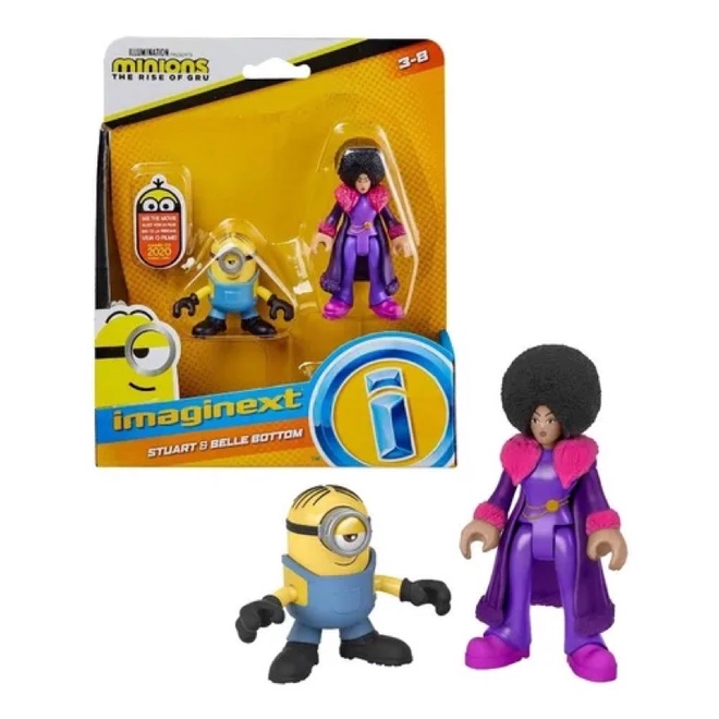 Đồ chơi nhân vật Minions siêu hot 2022-Imaginext Minions: The Rise of Gru