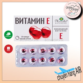 Hộp 20 viên vitamin e nga 270mg