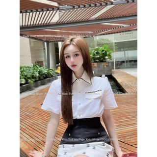 SET ÁO SƠMI MIX CHÂN VÁY