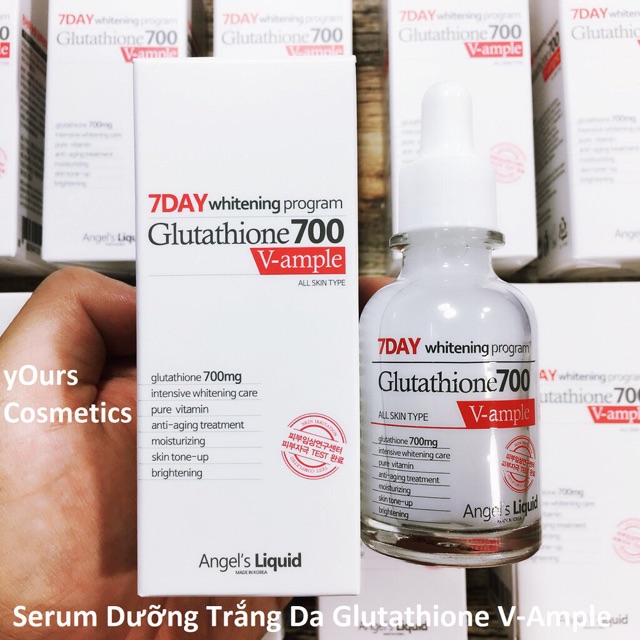 Serum  Huyết Thanh Trắng Da 7 Day whitening Program. Full Size.