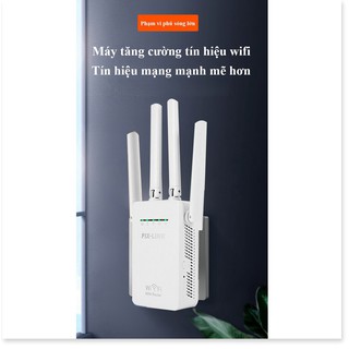 Thiết bị kích sóng khuếch đại wifi nâng cấp tốc độ truyền 1157Mps 2.4G 5G