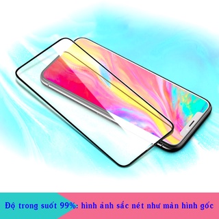Kính cường lực Samsung Galaxy A01 / A02 / A02s / A10 / A10s / A11 / A20 / A21s / A31 / A50 Full màn hình - viền Đen