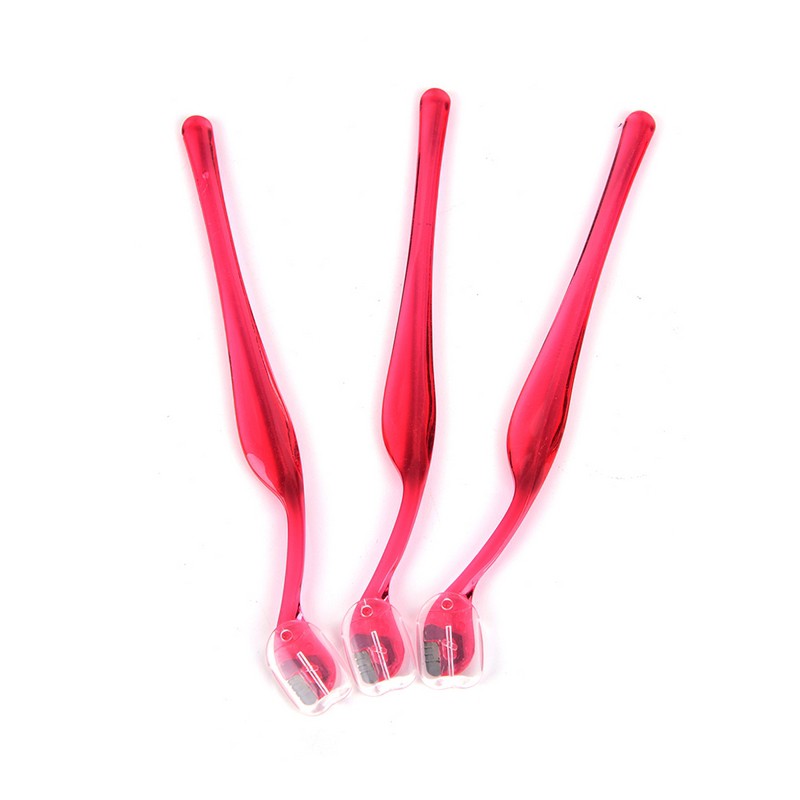 Bộ 3 Dao Cạo Lông Mày Định Hình Khuôn Mặt Không Làm Tổn Thương Da Tại Địa Phương