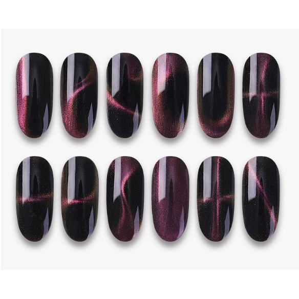 Nam châm vạn năng hơ nổi vân mắt mèo ( hiệu quả nỗi rõ trên sơn nền đen)