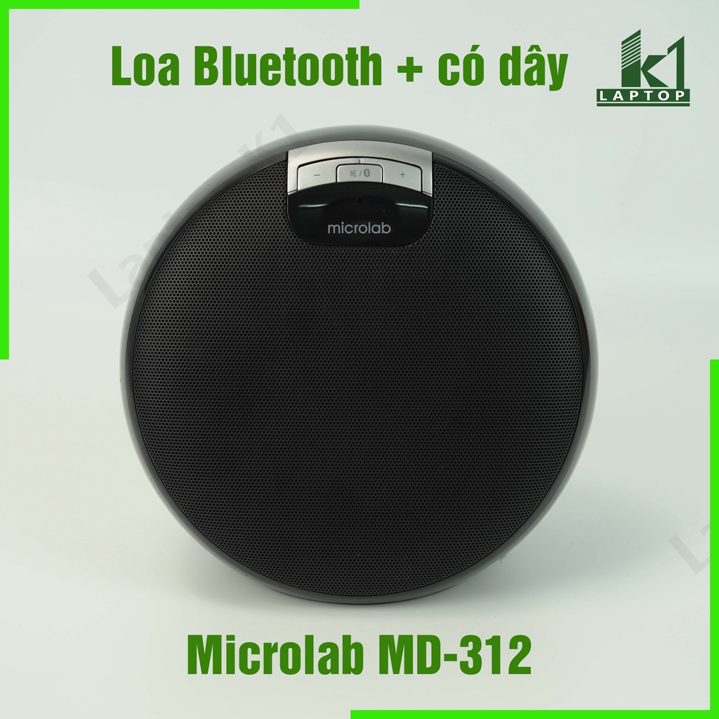 Loa Bluetooth Microlab MD-312 giá rẻ, pin tháo rời thay thế dễ dàng