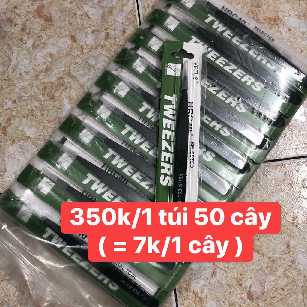 Túi 50 nhíp gắp đá ( =7k/1cây )