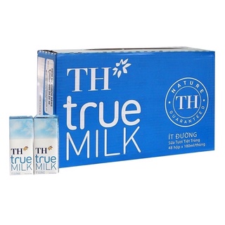 Combo 3 lốc 4 hộp sữa th 180ml có đường , ít đường