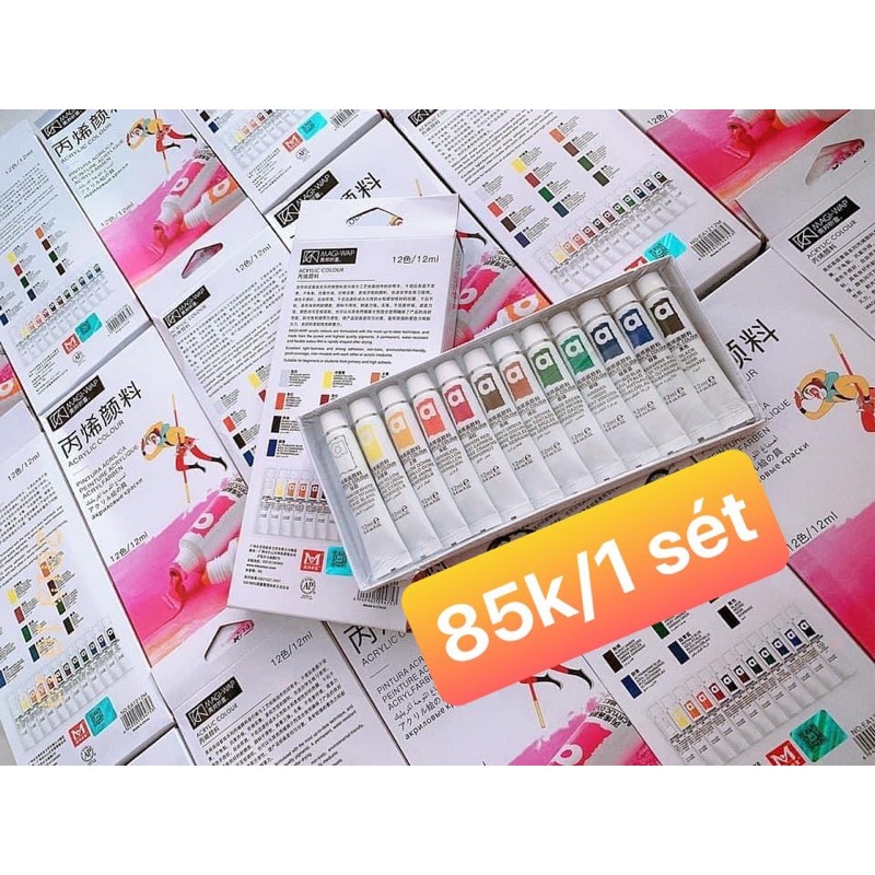 Sét bột khỉ 12 màu