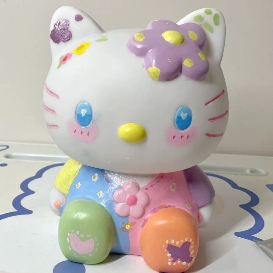 Đồ chơi tự làm bằng tay Sơn màu Piggy Jar Dâu tây Gấu Vinyl Men Doll Doodle Piggy Jar Non-Thạch cao Doll Sơn màu Đồ chơi tự làm bằng tay