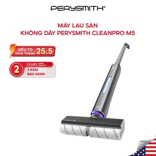Máy lau sàn không dây Perysmith CleanPro M5 cầm tay cao cấp