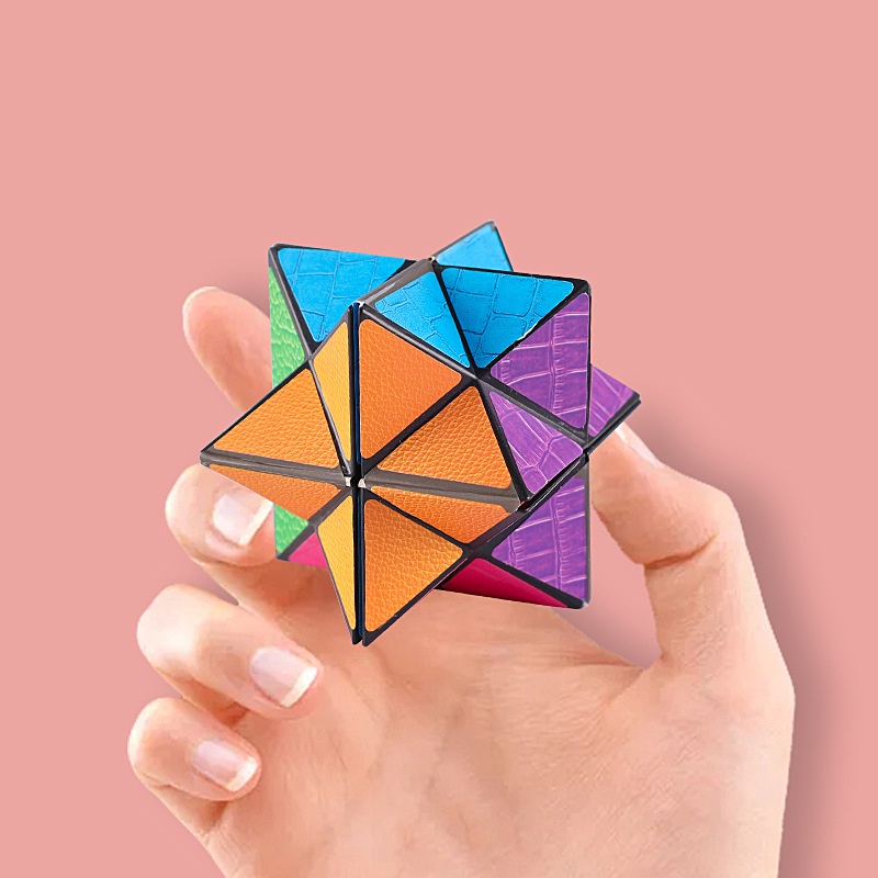 Đồ Chơi Khối Rubik 3D Thay Đổi Hình Dạng Độc Đáo Cho Trẻ Em