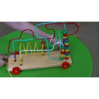 Bộ luồn hạt phi thuyền ( hạt gỗ hoặc nhựa)