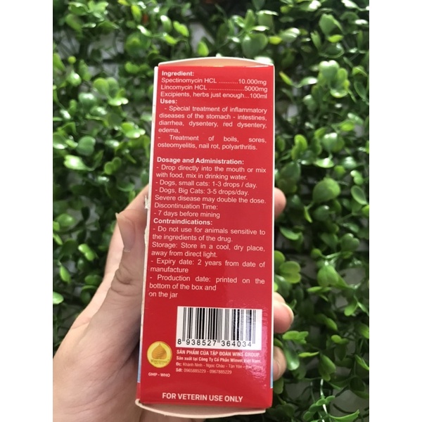 Đặc trị tiêu chảy- nôn mửa / trợ sức - tăng lực Win group