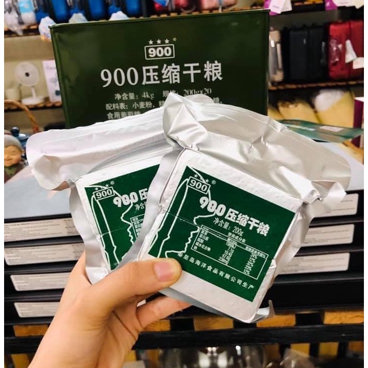 COMBO 5 GÓI LƯƠNG KHÔ QUÂN ĐỘI 3 SAO 900 - gói 200gr
