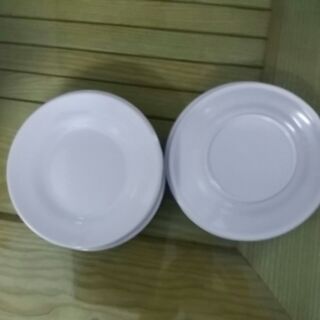sét 5 Dĩa cạn melamin tròn 2 size
