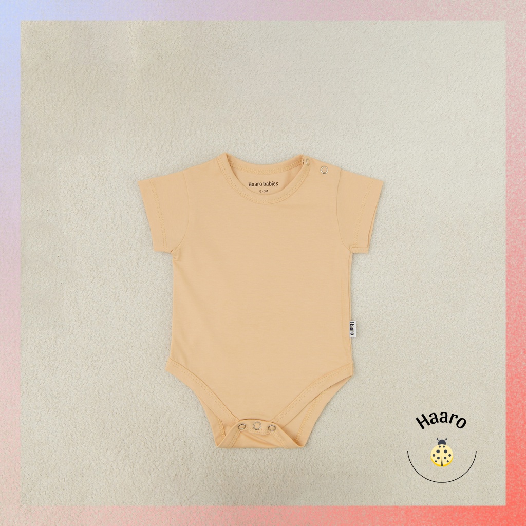 Đồ Cotton Co Giãn Cao Cấp Cho Bé Từ Sơ Sinh Lala Bodysuit - Haaro Babies