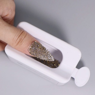 Khay rắc đá siêu tiện làm nail