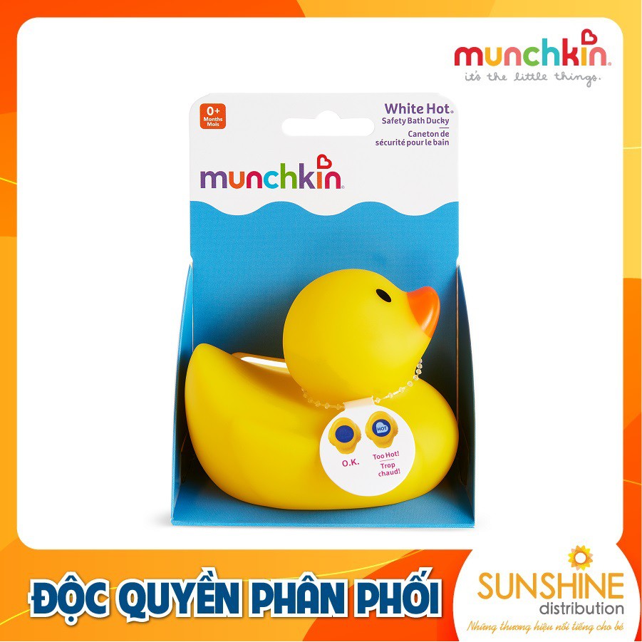 Vịt vàng báo nóng Munchkin cảm biến chống nóng thông minh