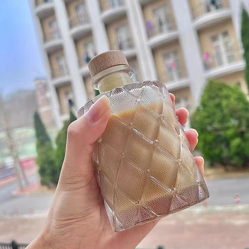 Ly Uống Rượu Bằng Kính Đa Năng Họa Tiết Đơn Giản