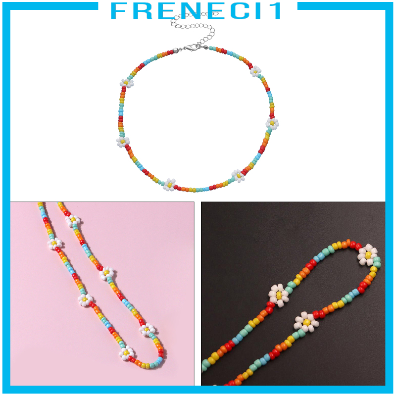 Vòng Cổ Choker Đính Hạt Cườm Freneci1 Dành Cho Nữ