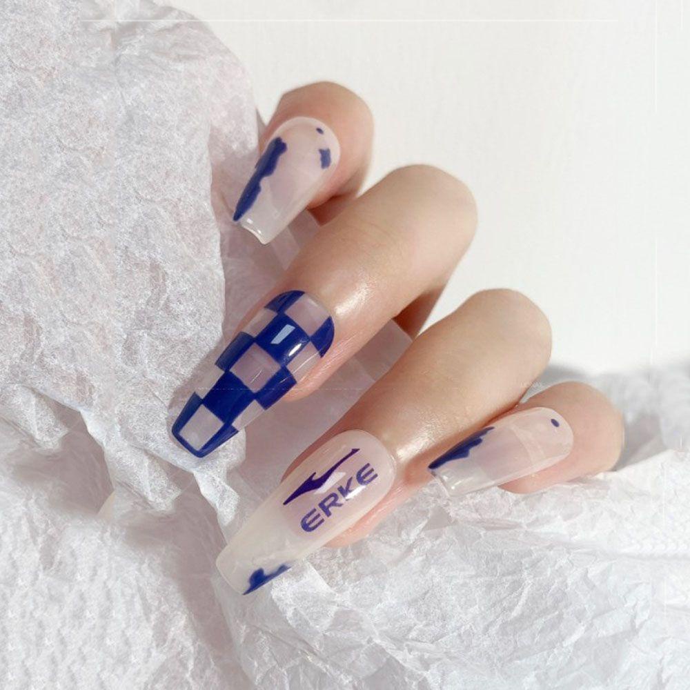 Miếng Dán Móng Tay Hình Mặt Cười Dễ Thương