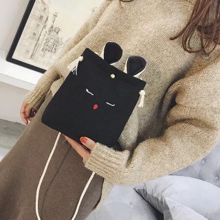 [KÈM ẢNH THẬT] Túi du lịch đeo chéo tai thỏ