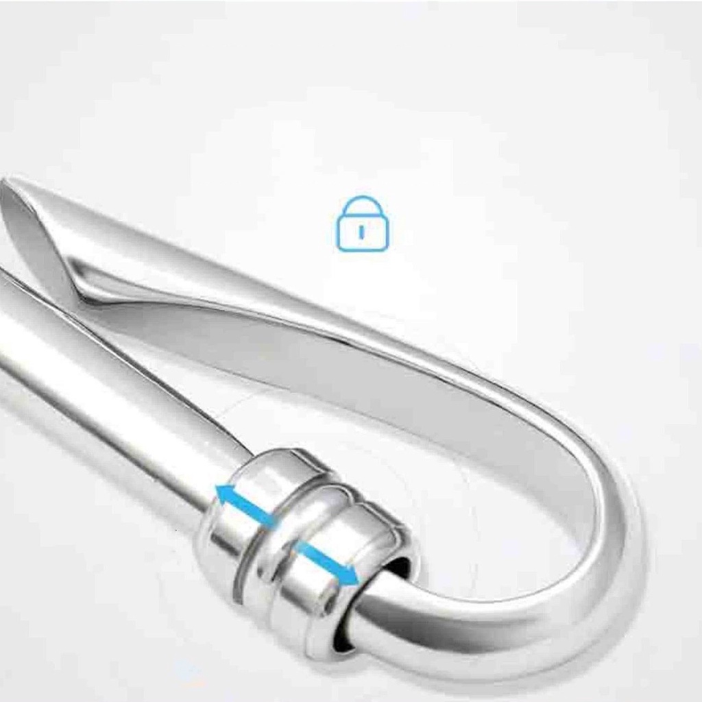 Móc Khóa Oto Xe Máy Đa Năng ZACHI Cao Cấp Sang Trọng Màu Bạc MK17