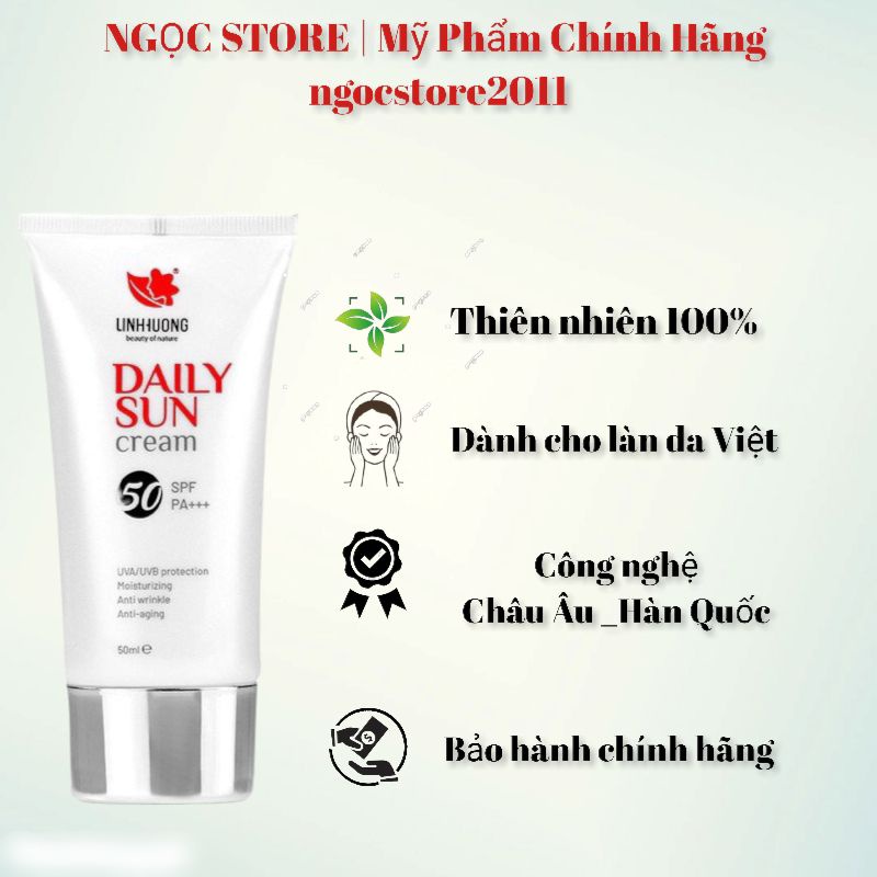 Kem chống nắng Linh Hương DALY SUN